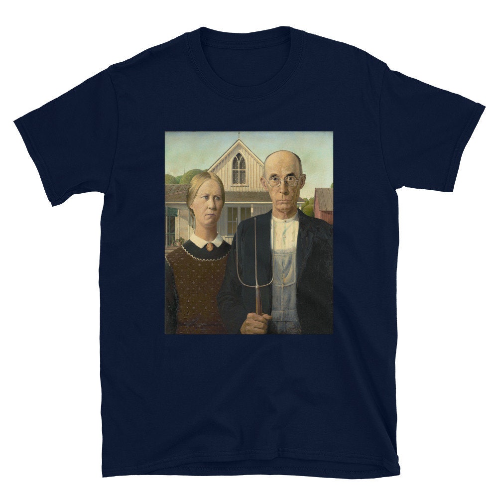 American Gothic T-Shirt (Grant Wood)