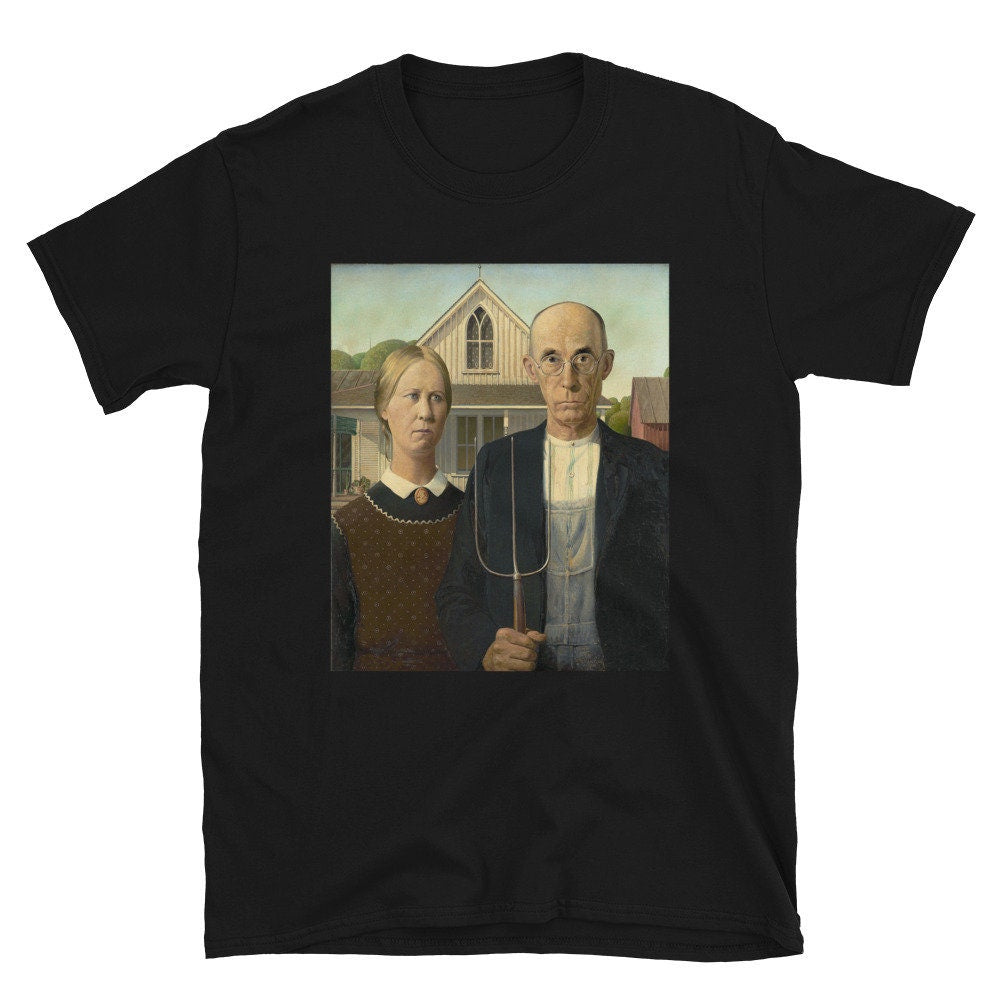 American Gothic T-Shirt (Grant Wood)