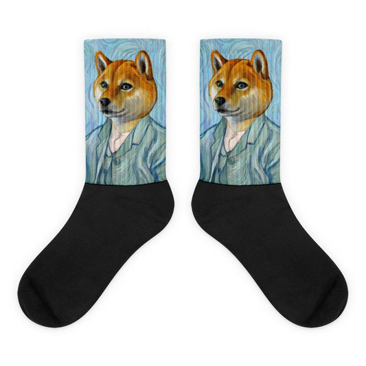 Fox/ Vincent van Gogh Socks