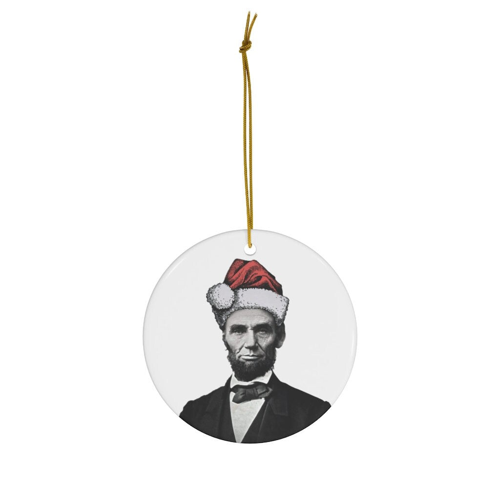 Christmas Lincoln Ornament