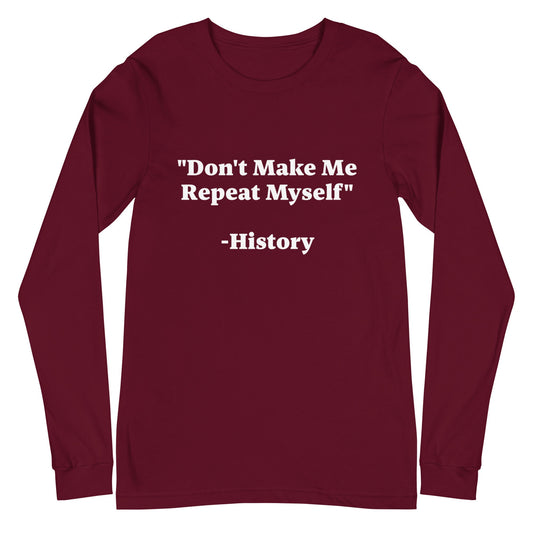 History Repeating Long Sleeve Tee