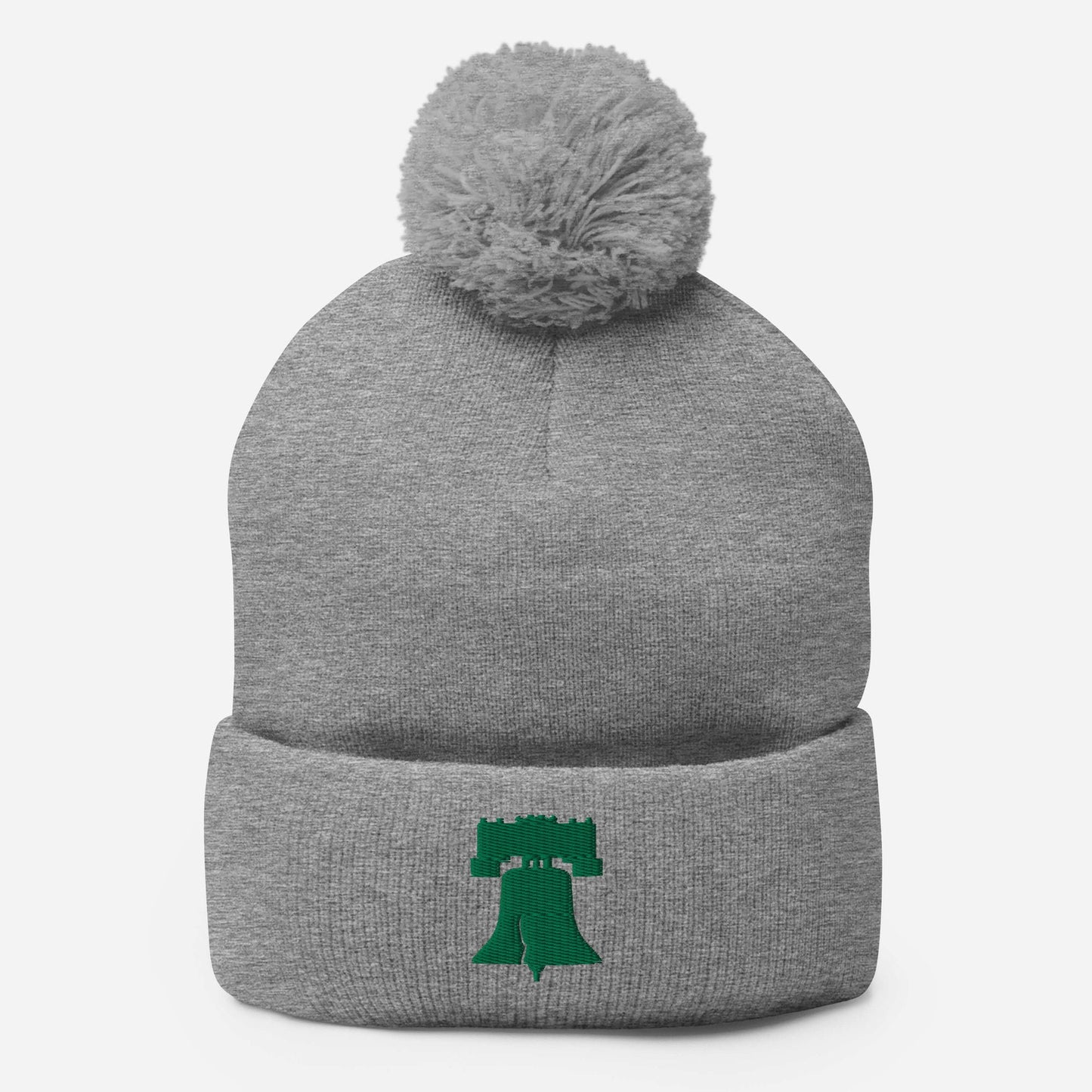 Liberty Bell Pom-Pom Beanie