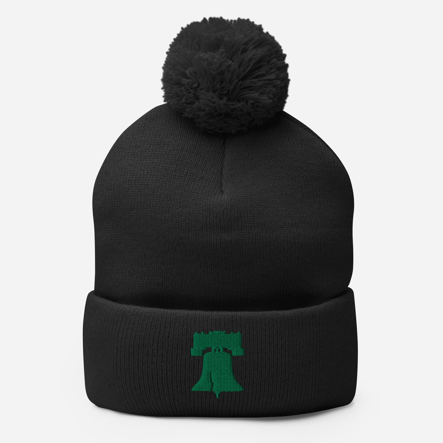 Liberty Bell Pom-Pom Beanie