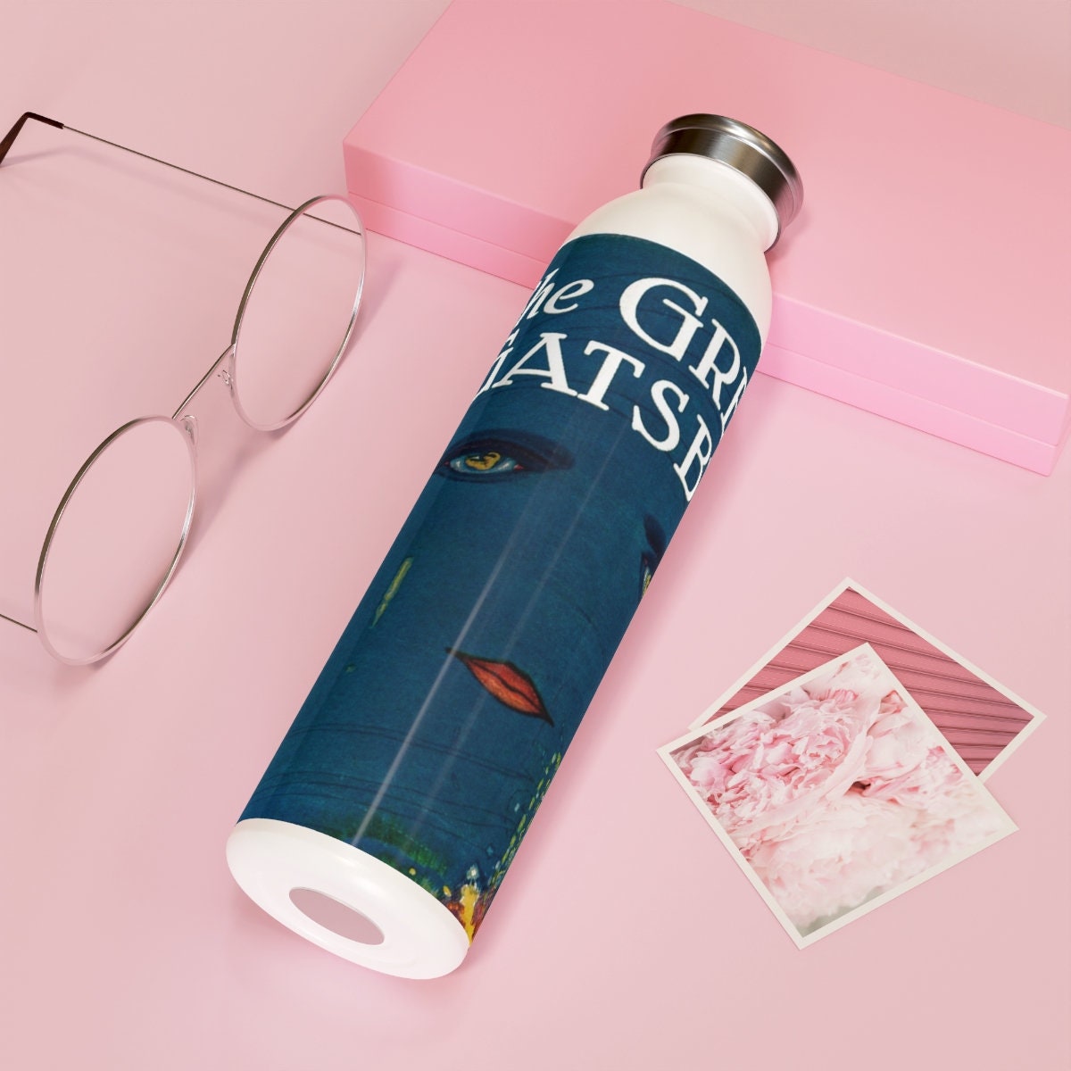 Great Gatsby Slim Water Bottle