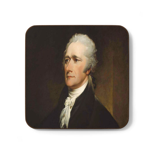 Alexander Hamilton Hardboard Back Coaster