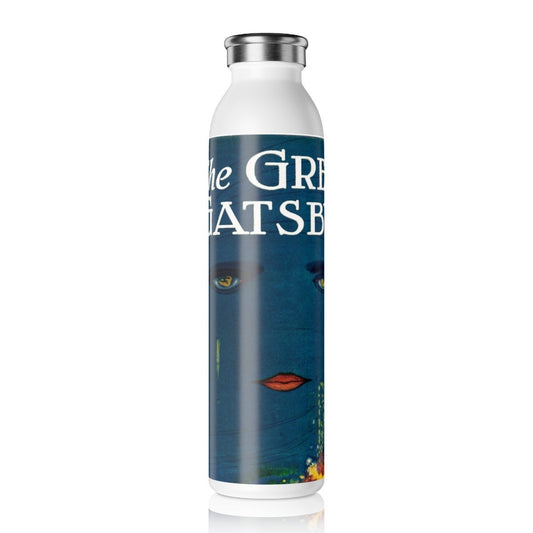 Great Gatsby Slim Water Bottle