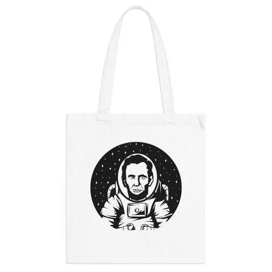 Astronaut Abe Lincoln Tote Bag