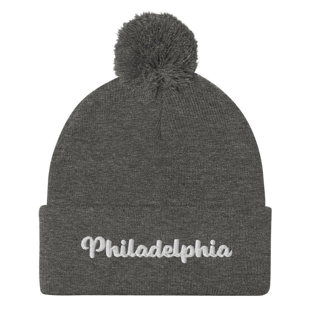 Philadelphia Pom-Pom Beanie