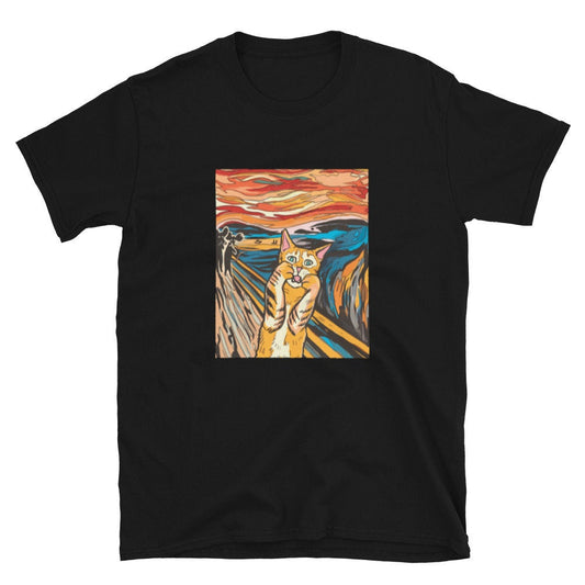 Cat "The Scream" T-Shirt