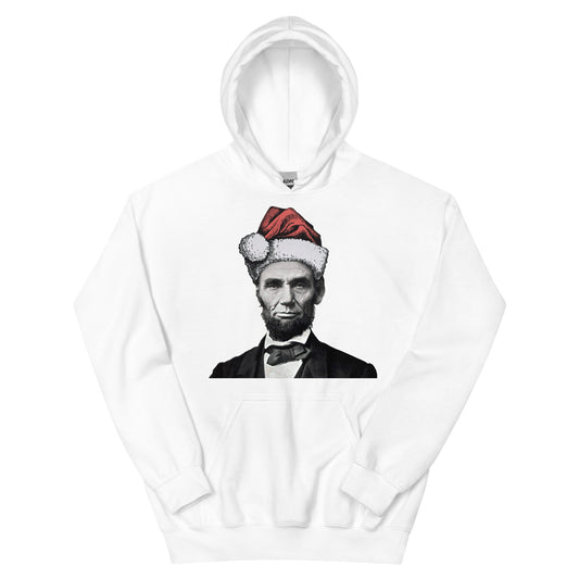 Abraham Lincoln Christmas Hat Hoodie