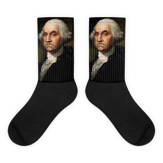 Grumpy George Washington Socks