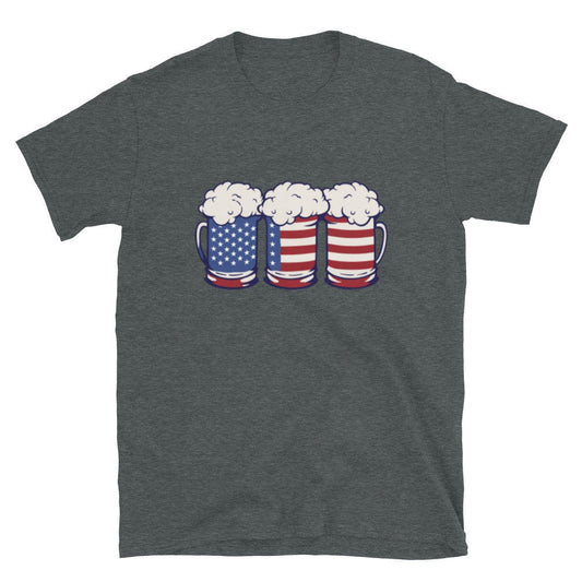 American Flag Beer T-Shirt