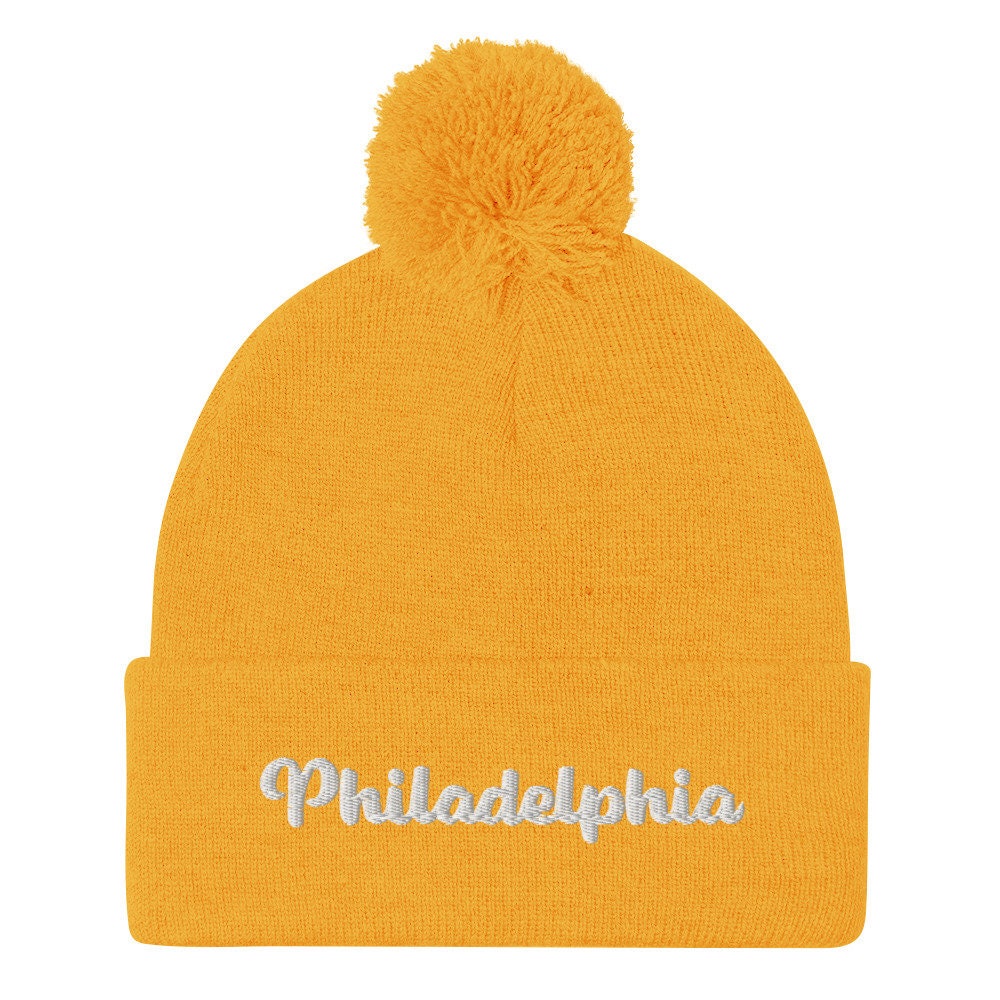 Philadelphia Pom-Pom Beanie