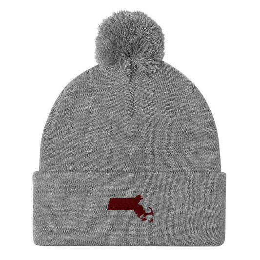 Massachusetts Pom-Pom Beanie