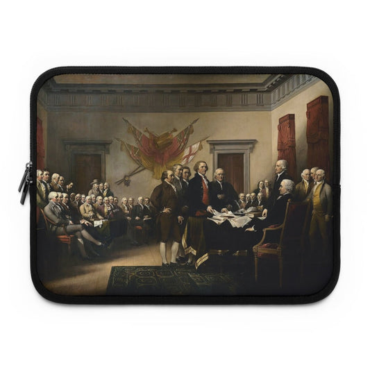 The Signing of the Declaration of Independence Laptop Sleeve