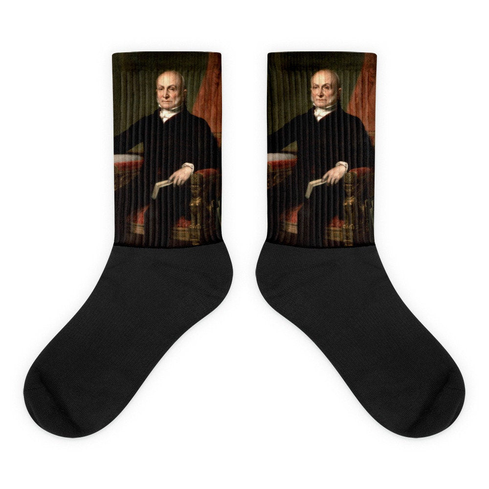 John Quincy Adams Socks