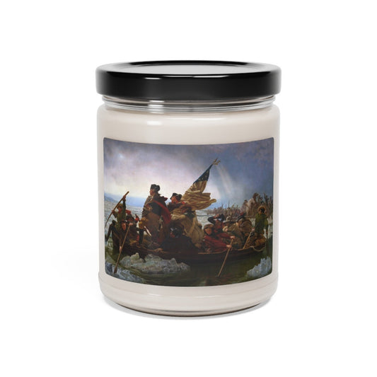 Washington Crossing the Delaware Scented Soy Candle, 9oz