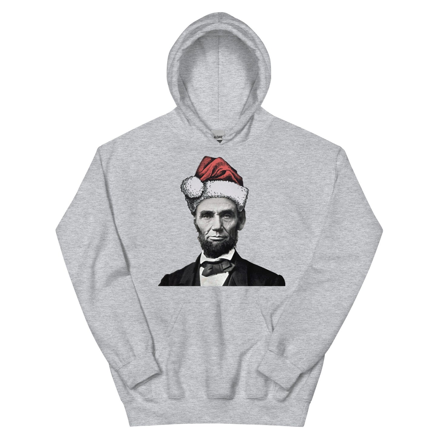 Abraham Lincoln Christmas Hat Hoodie