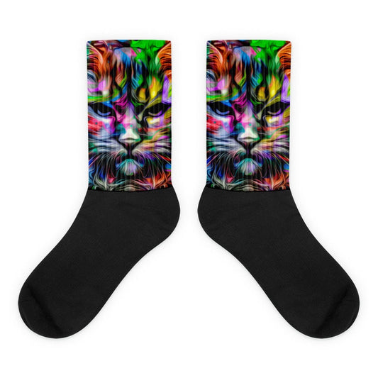 Rainbow Cat Socks