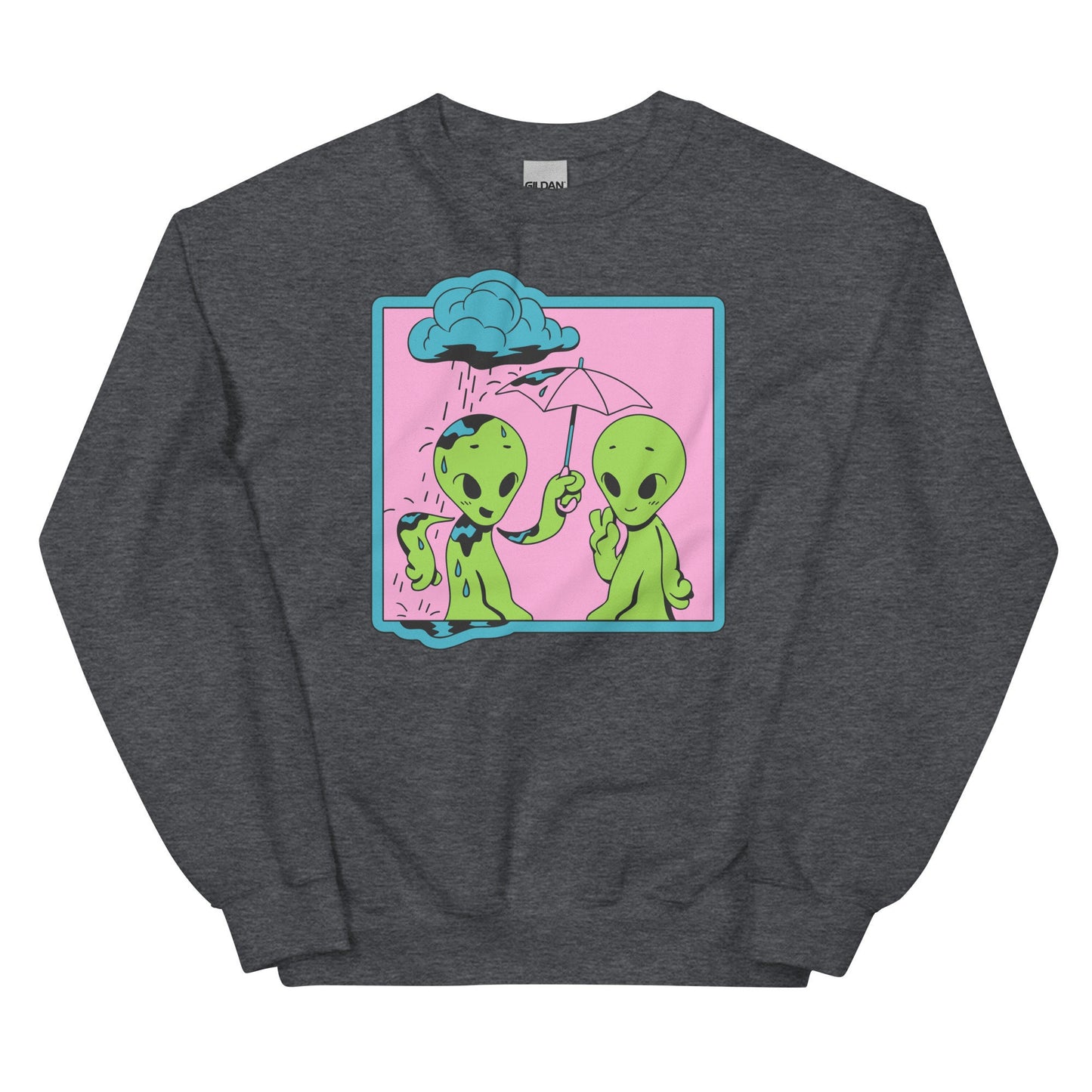 Cartoon Alien Sweatshirt