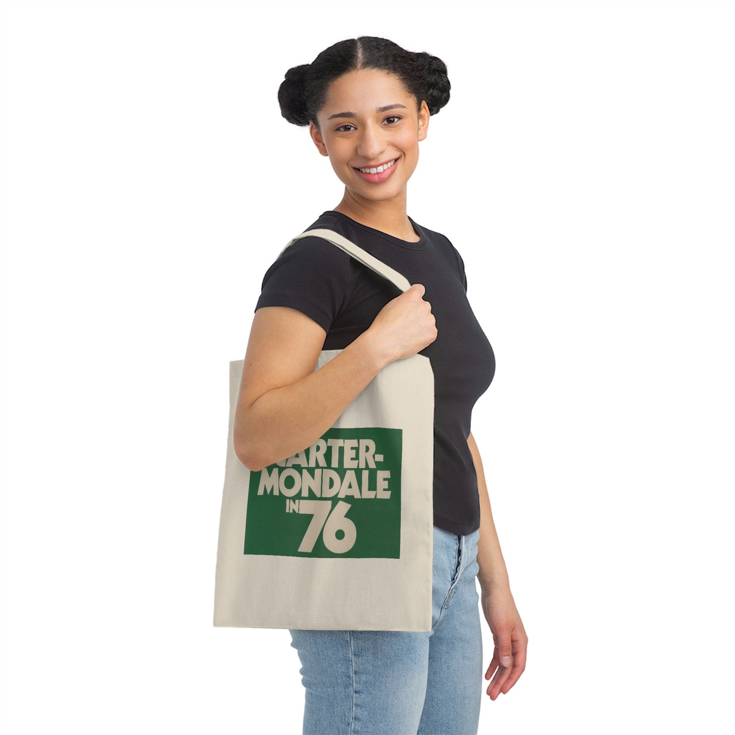 Carter- Mondale in 76 Tote Bag