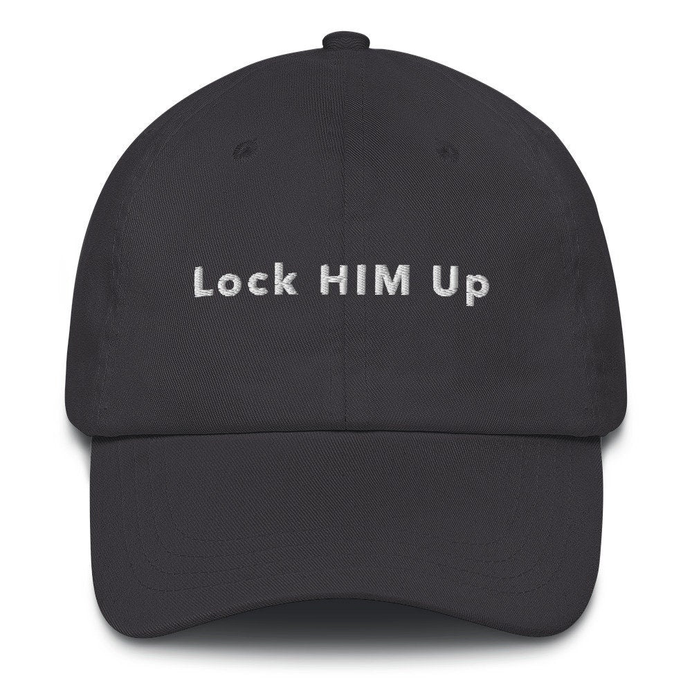 Lock HIM Up baseball hat