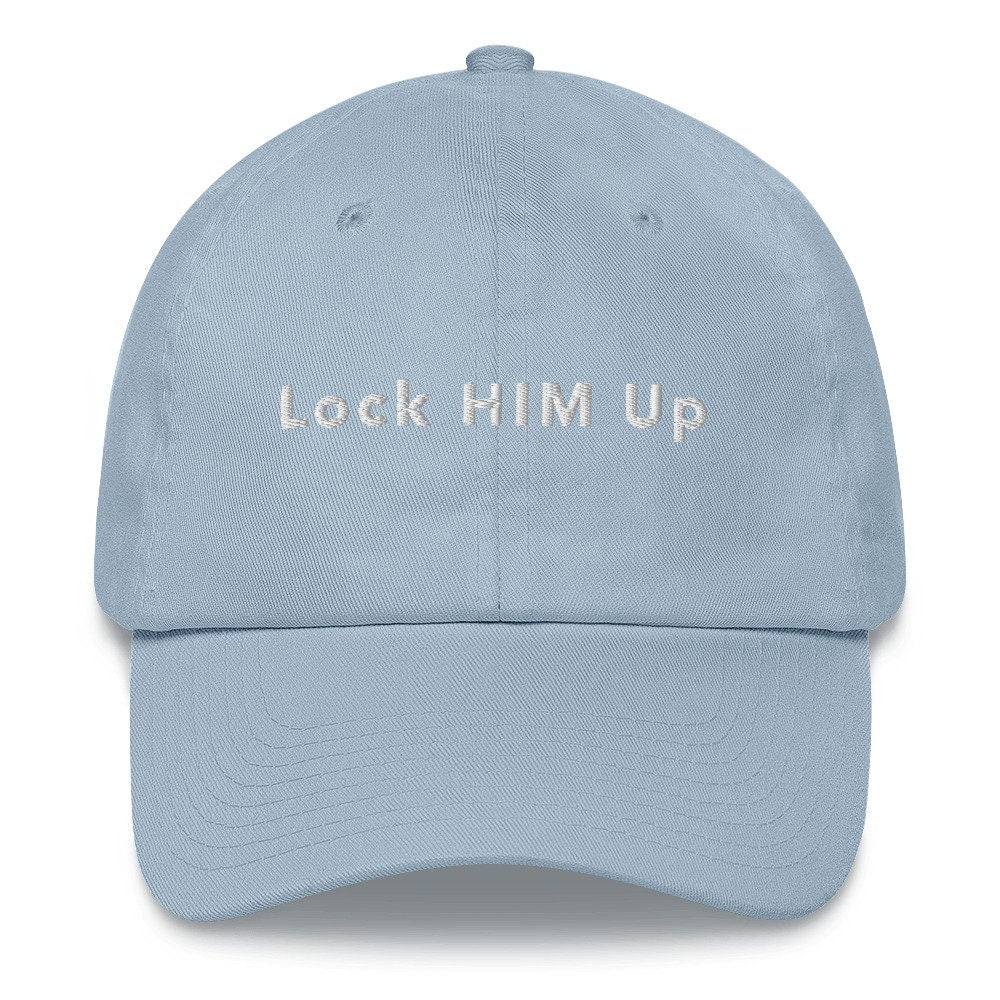 Lock HIM Up baseball hat