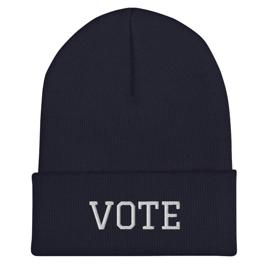 Vote Cuffed Beanie