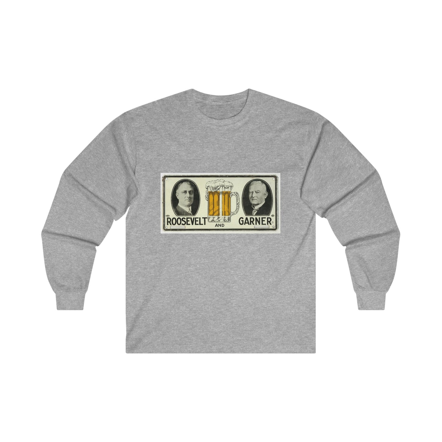 FDR BEER Campaign (1932) Long Sleeve Tee