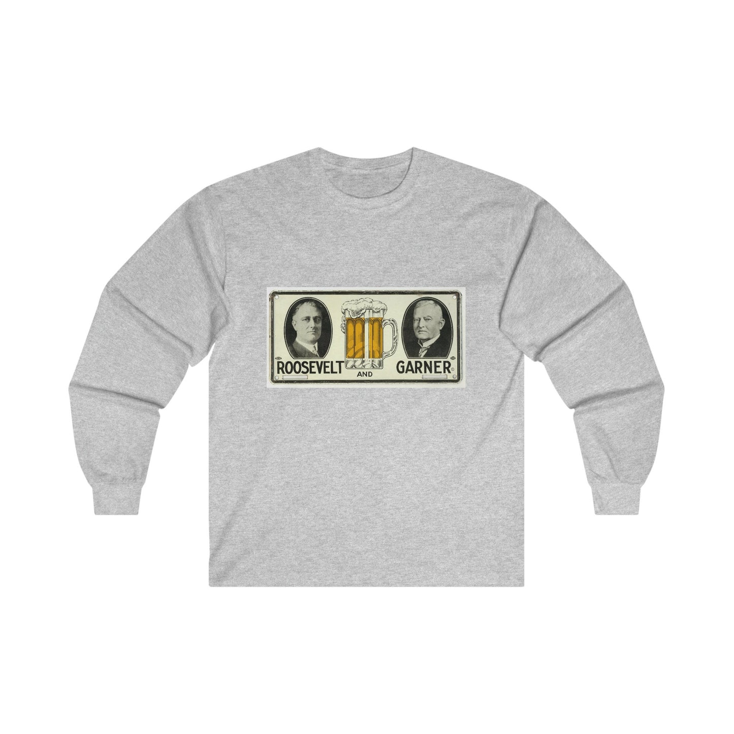 FDR BEER Campaign (1932) Long Sleeve Tee