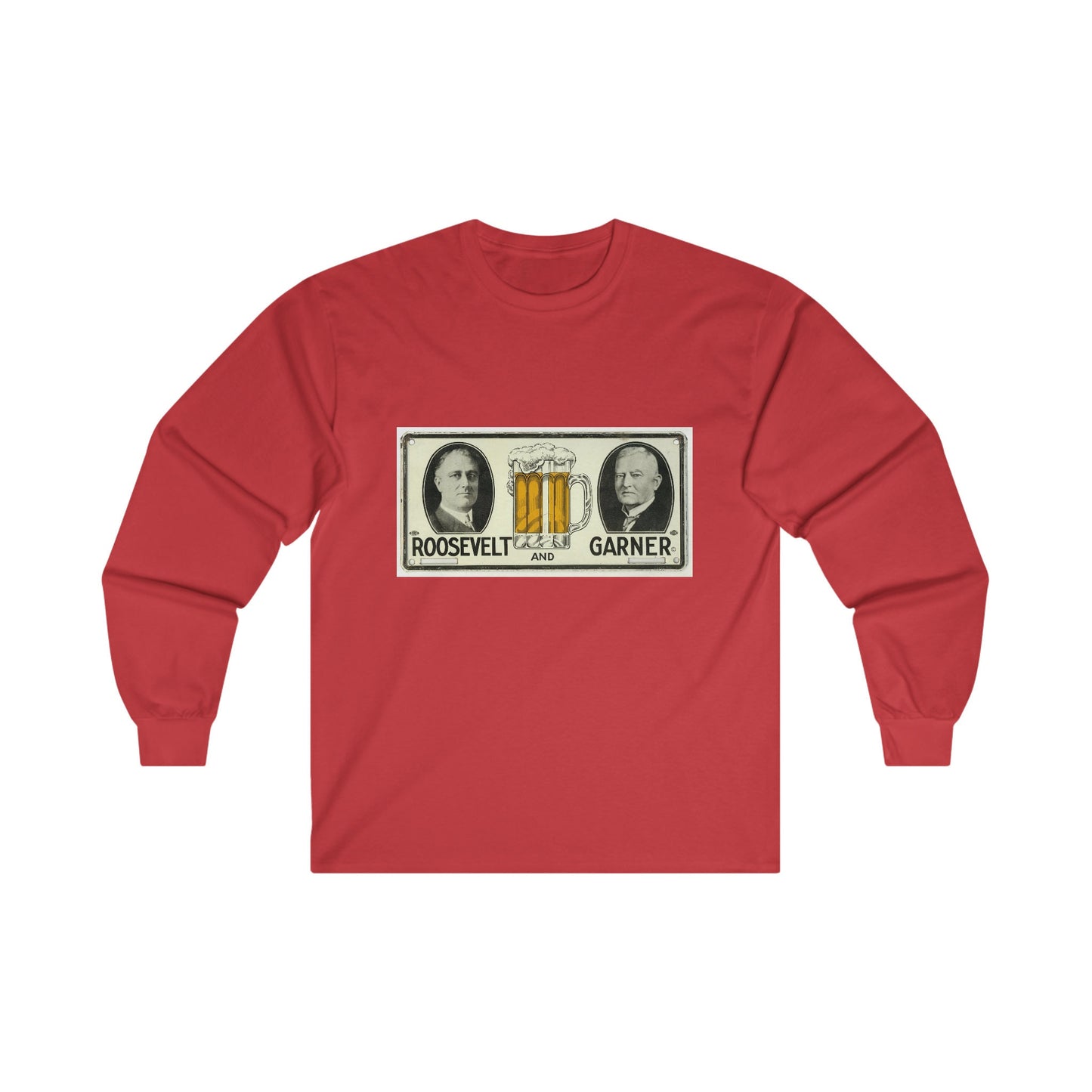 FDR BEER Campaign (1932) Long Sleeve Tee