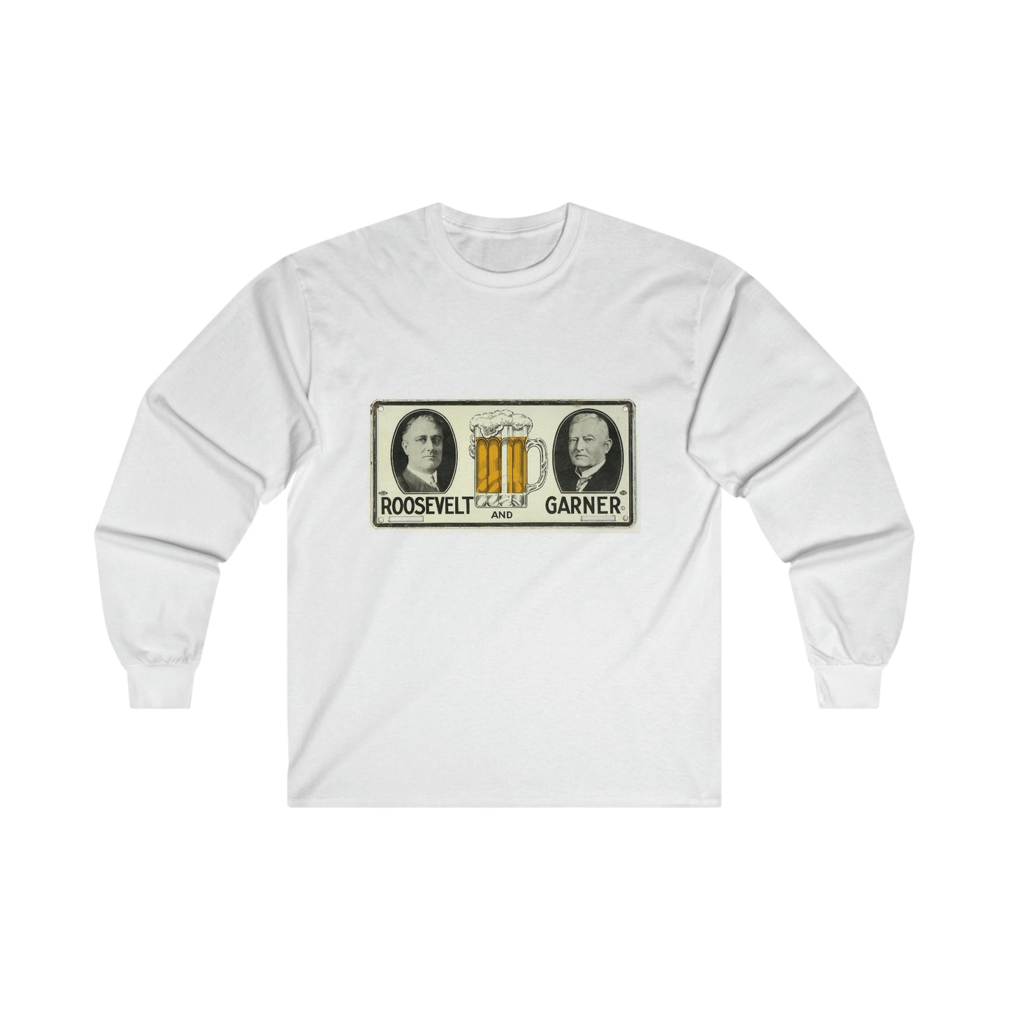 FDR BEER Campaign (1932) Long Sleeve Tee