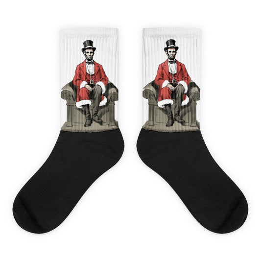 Lincoln Christmas Socks