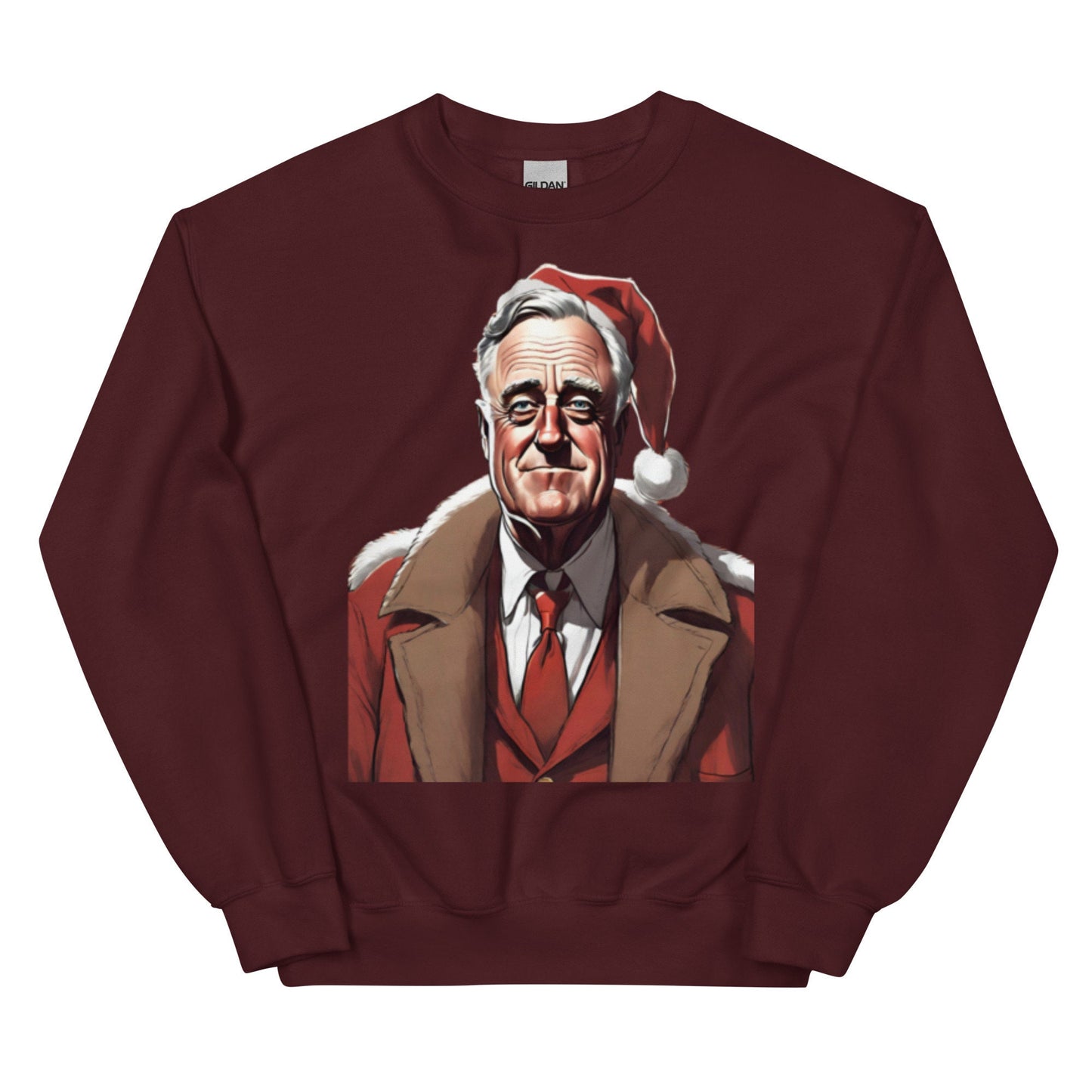 Franklin D. Roosevelt Christmas Sweatshirt