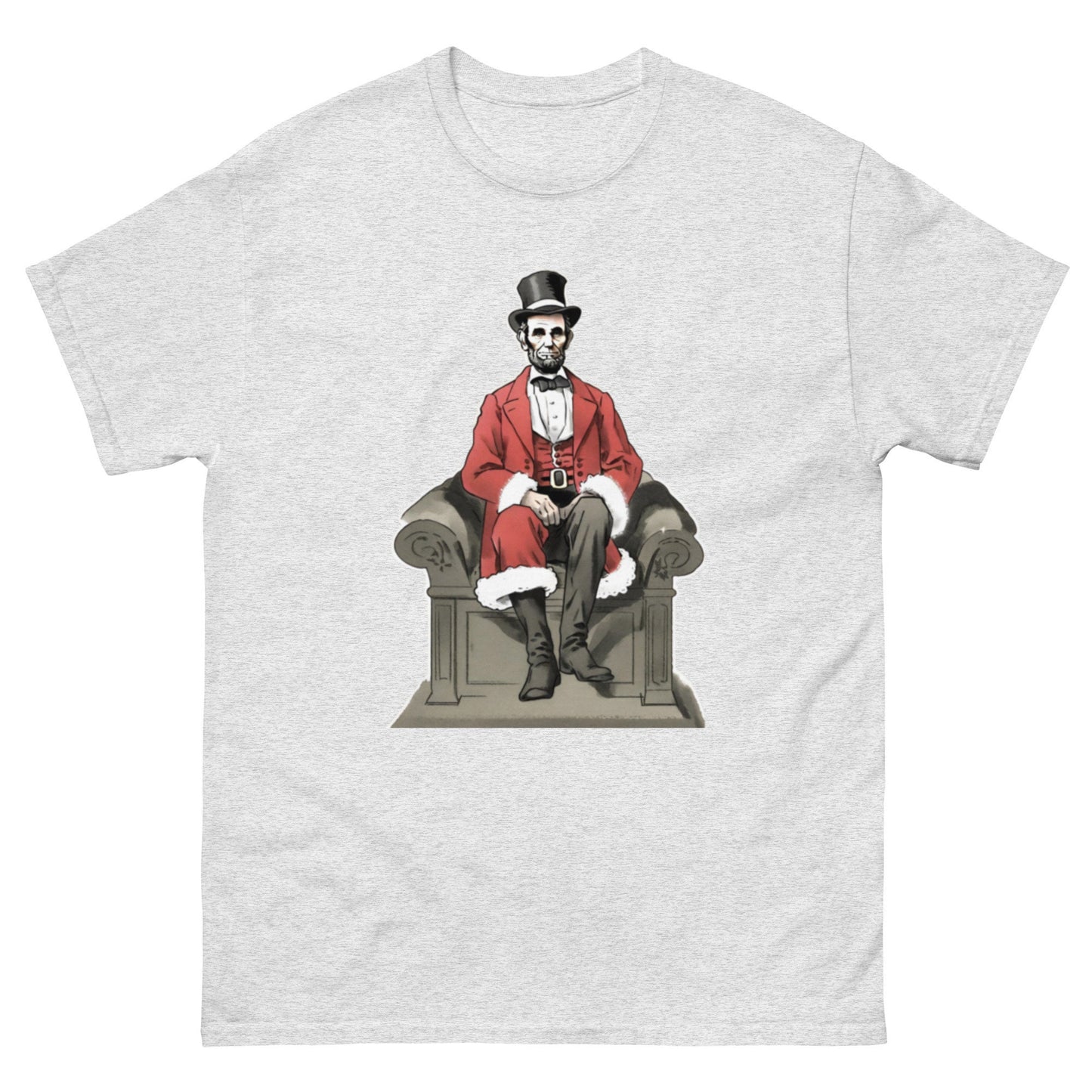 Abraham Lincoln Christmas classic tee