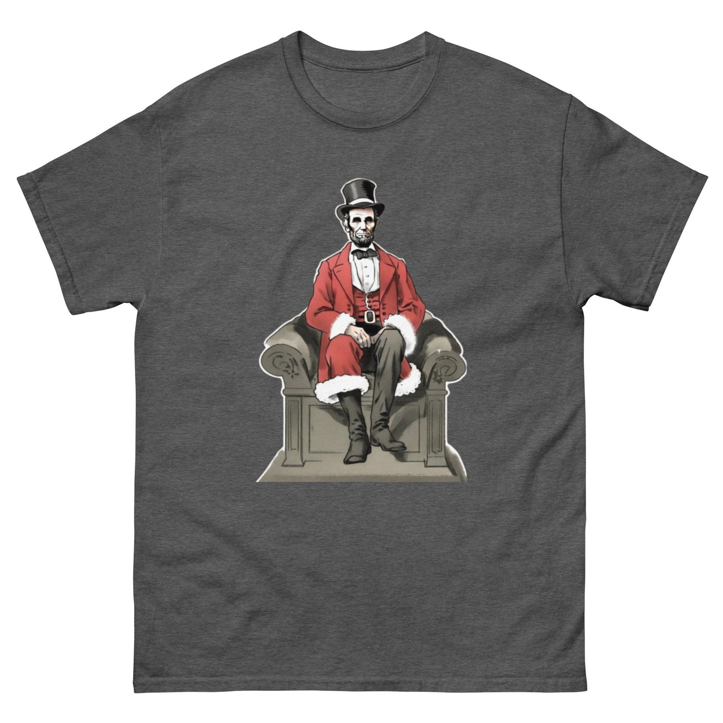 Abraham Lincoln Christmas classic tee