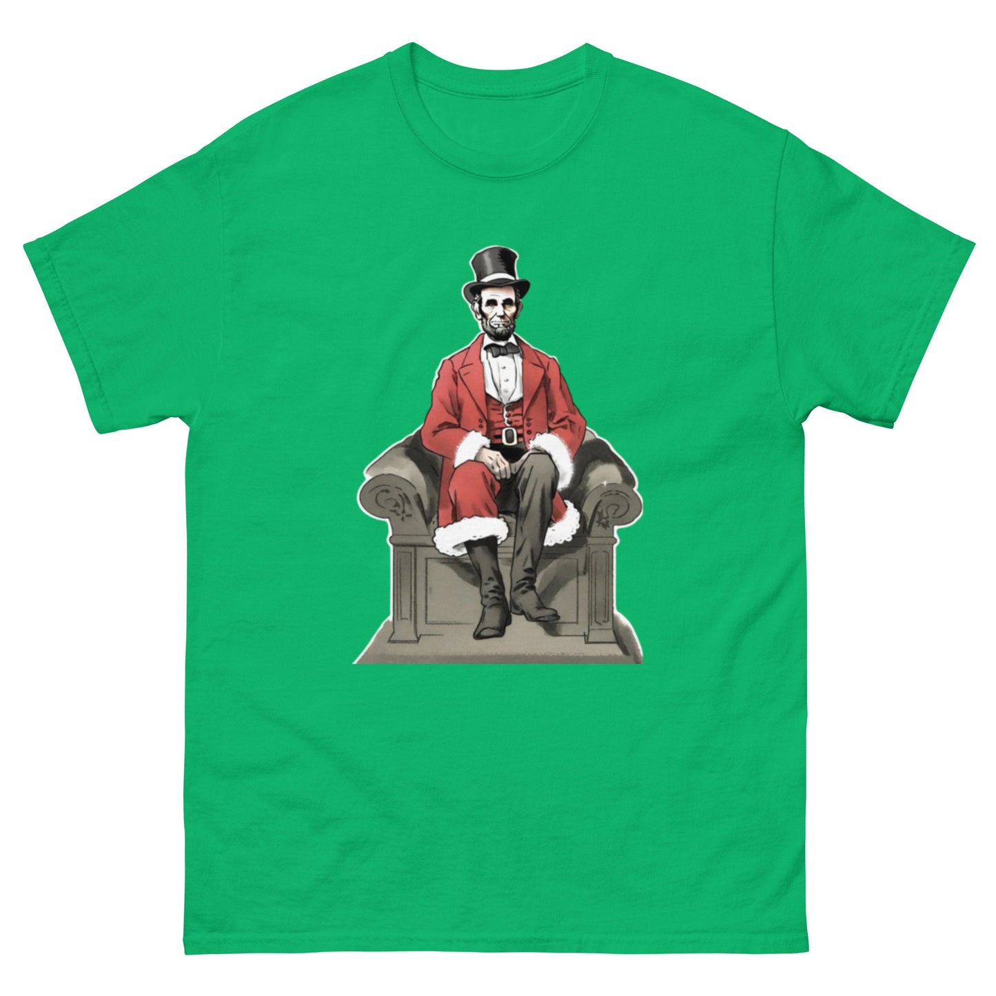 Abraham Lincoln Christmas classic tee