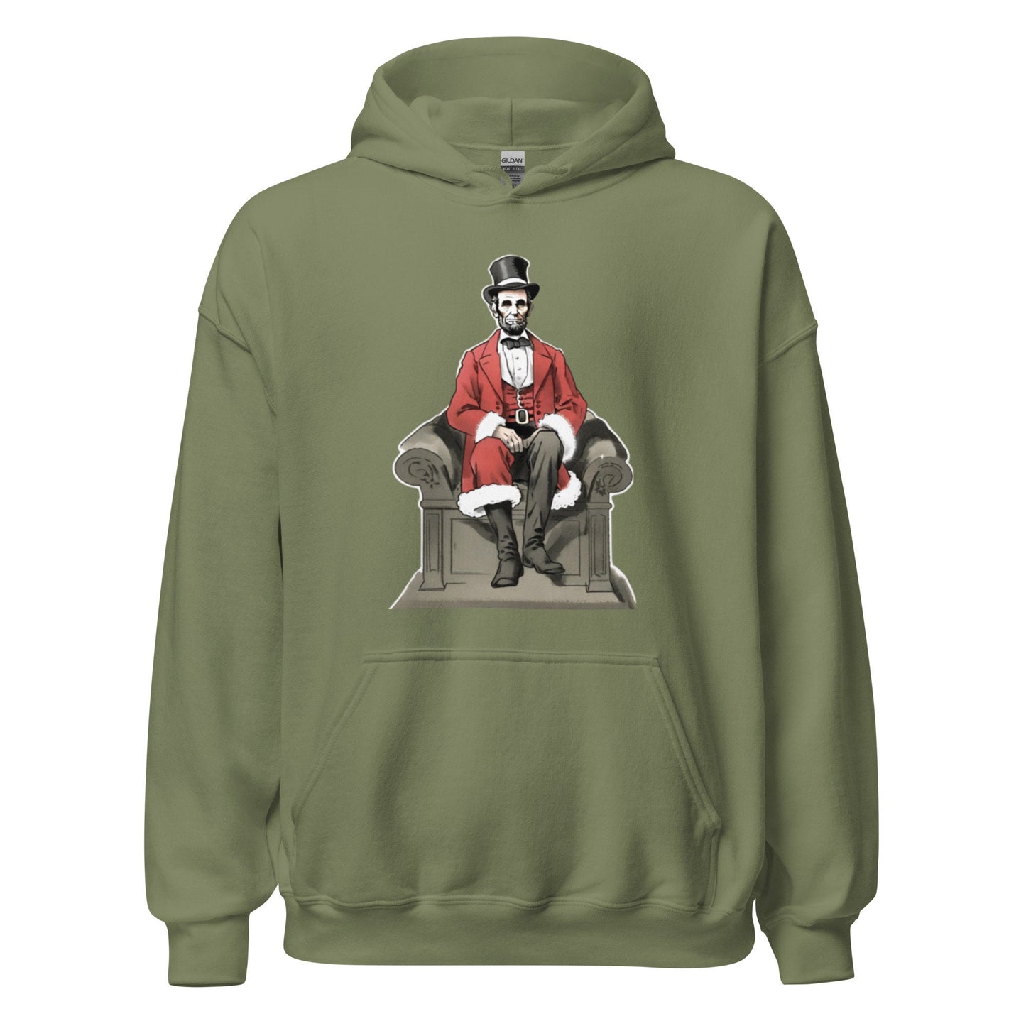 Abe Lincoln Christmas Hoodie