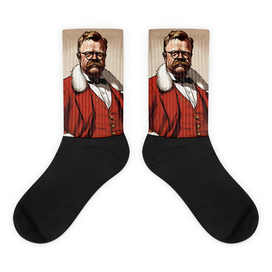 Theodore Roosevelt Christmas Socks