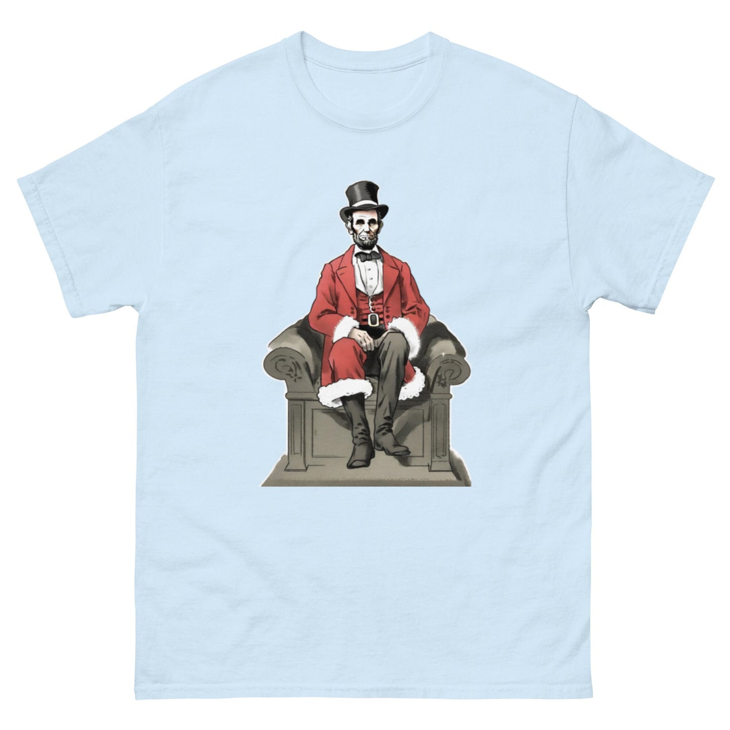 Abraham Lincoln Christmas classic tee