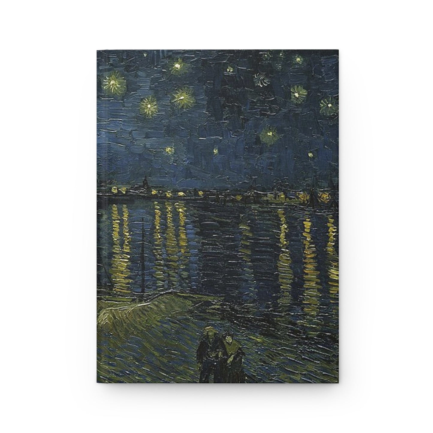 Starry Night Over the Rhône Hardcover Journal Matte