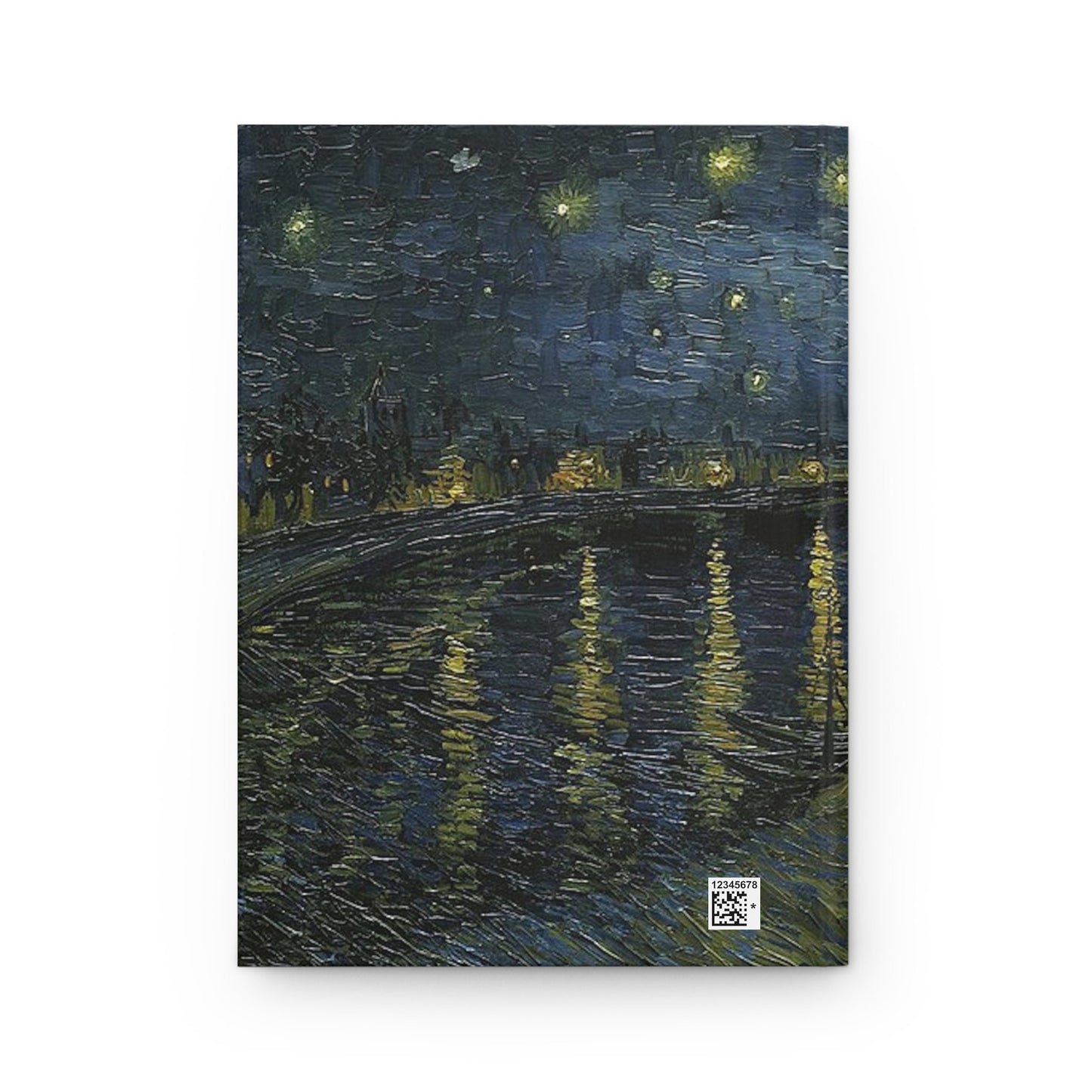 Starry Night Over the Rhône Hardcover Journal Matte