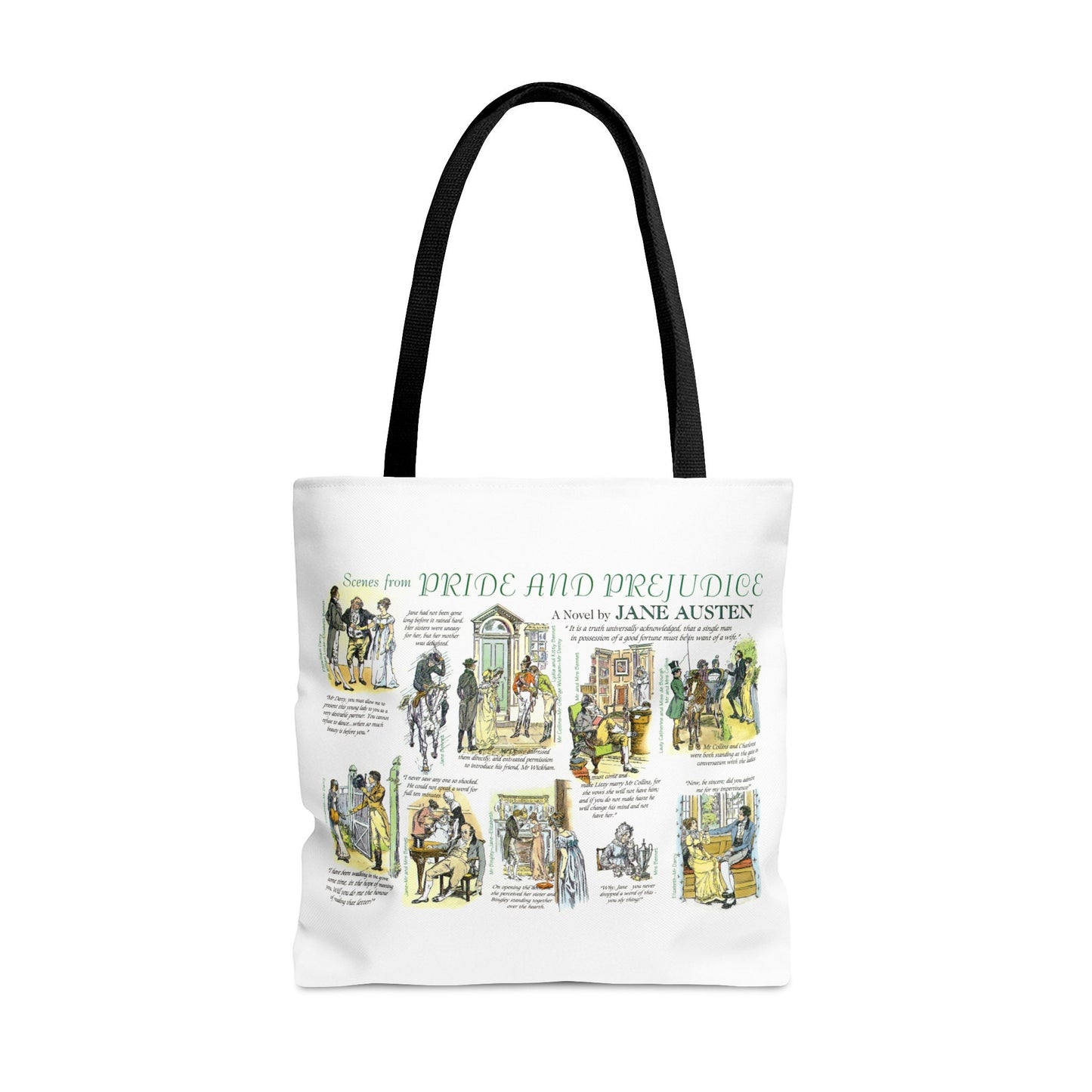 Pride and Prejudice Tote Bag