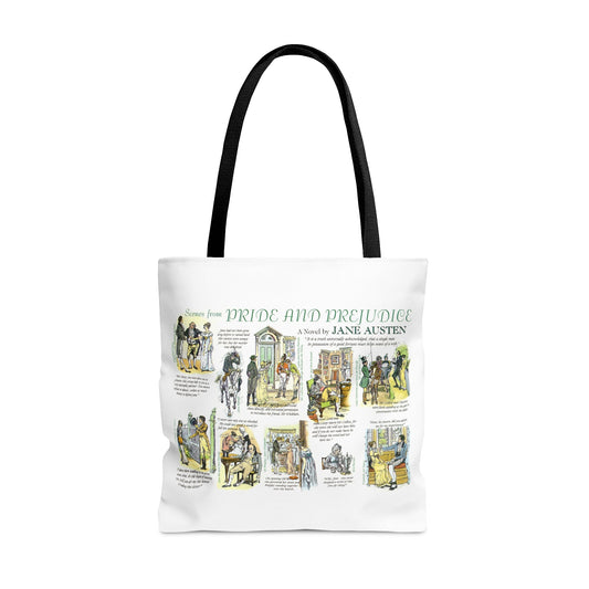 Pride and Prejudice Tote Bag