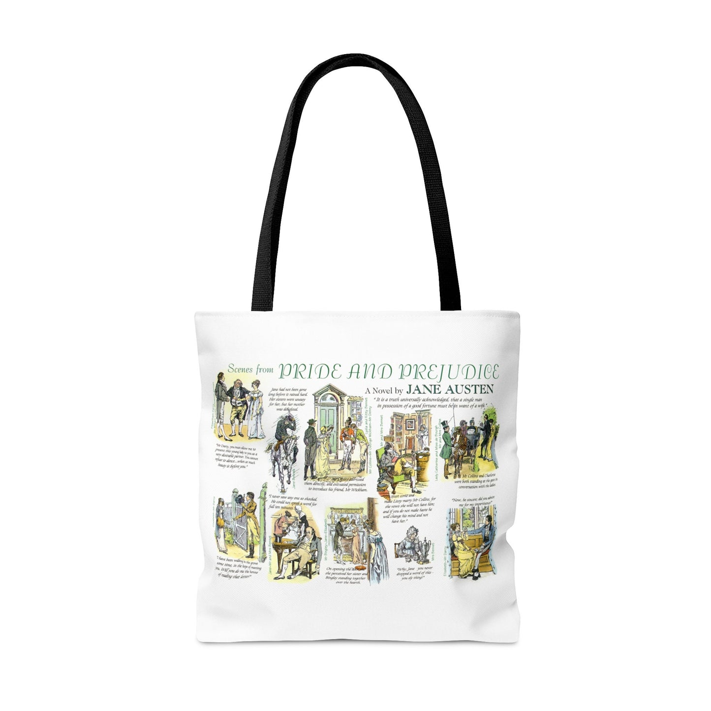 Pride and Prejudice Tote Bag