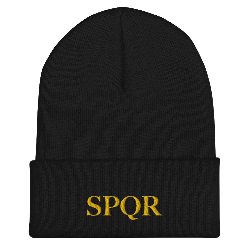 SPQR Cuffed Beanie