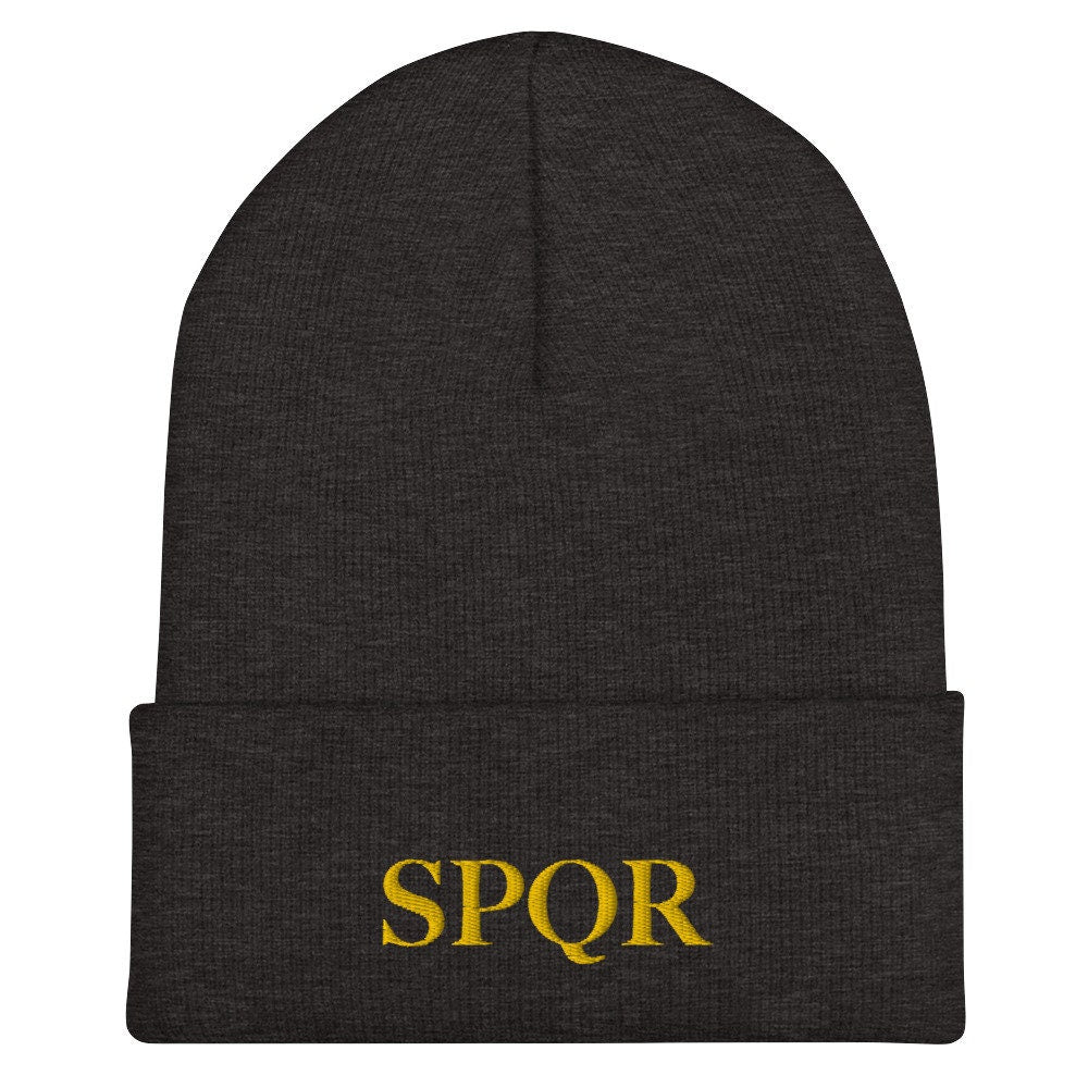 SPQR Cuffed Beanie