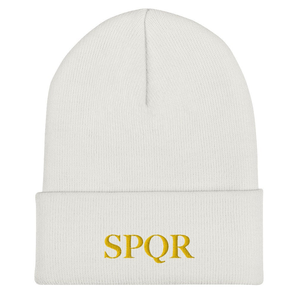 SPQR Cuffed Beanie