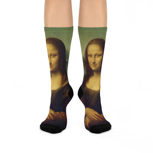 Mona Lisa Cushioned Crew Socks