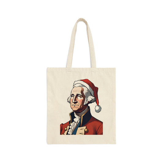 George Washington Christmas Tote Bag